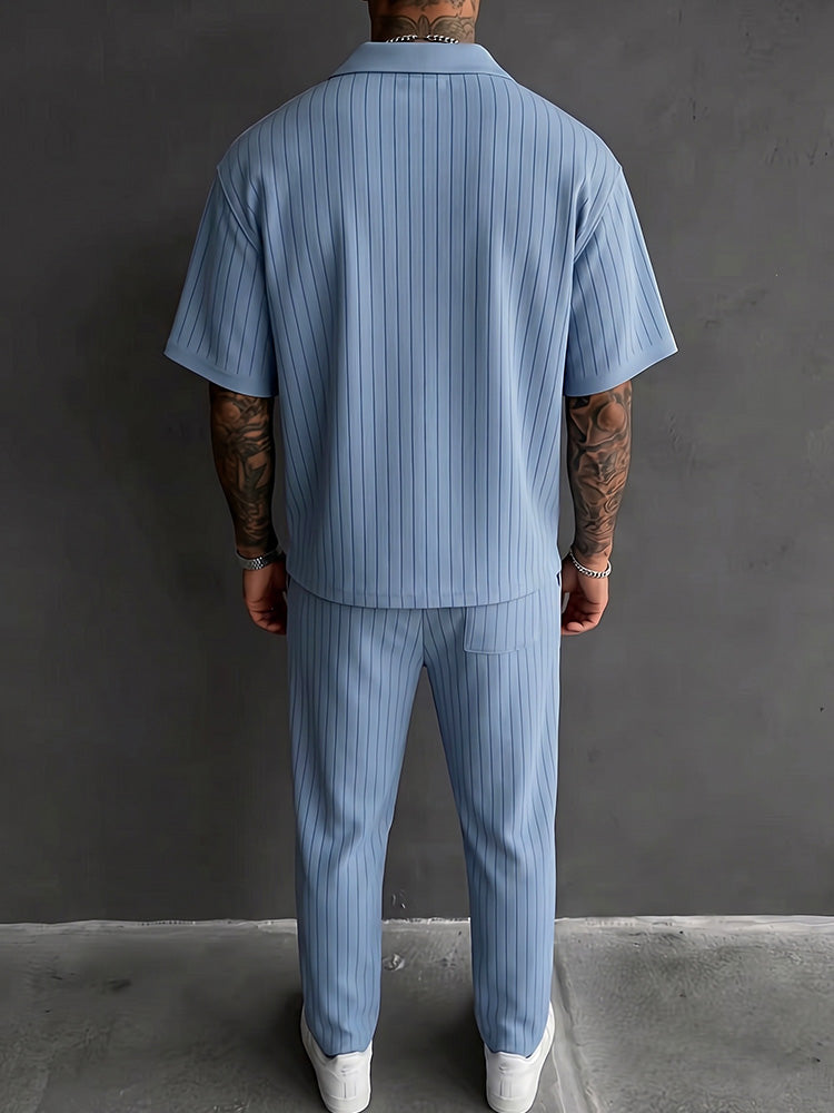 Garsden - Leichter Zweiteiler mit Poloshirt und Hose