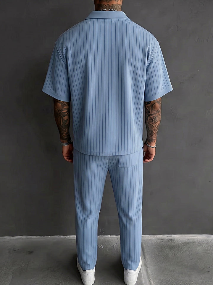 Garsden - Leichter Zweiteiler mit Poloshirt und Hose