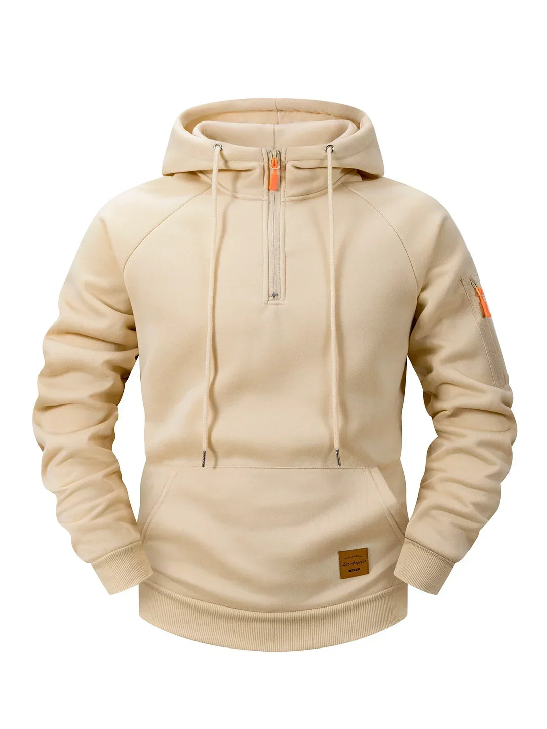 Quenford - Softtouch-Kapuzenjacke mit Reissverschluss