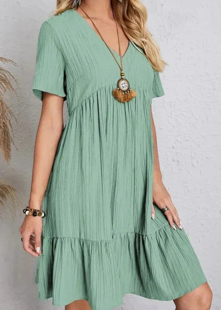 Flavia - Fliessendes Shiftkleid