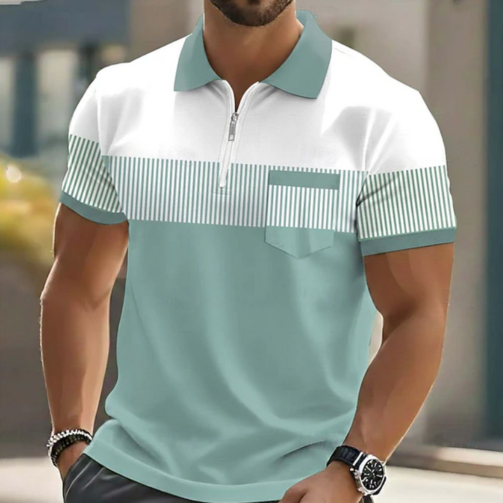Bexford - Poloshirt mit weicher Haptik und Reissverschluss