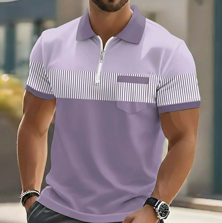 Bexford - Poloshirt mit weicher Haptik und Reissverschluss