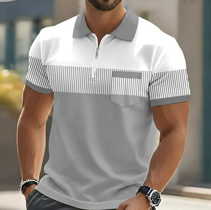 Bexford - Poloshirt mit weicher Haptik und Reissverschluss