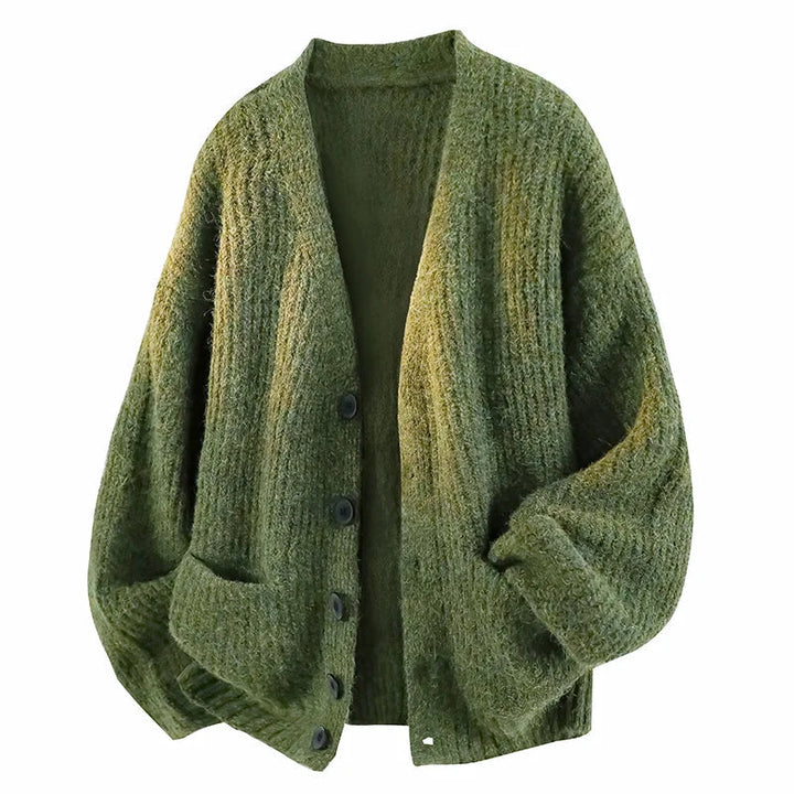 Galienne - superweicher Oversize-Cardigan mit V-Ausschnitt