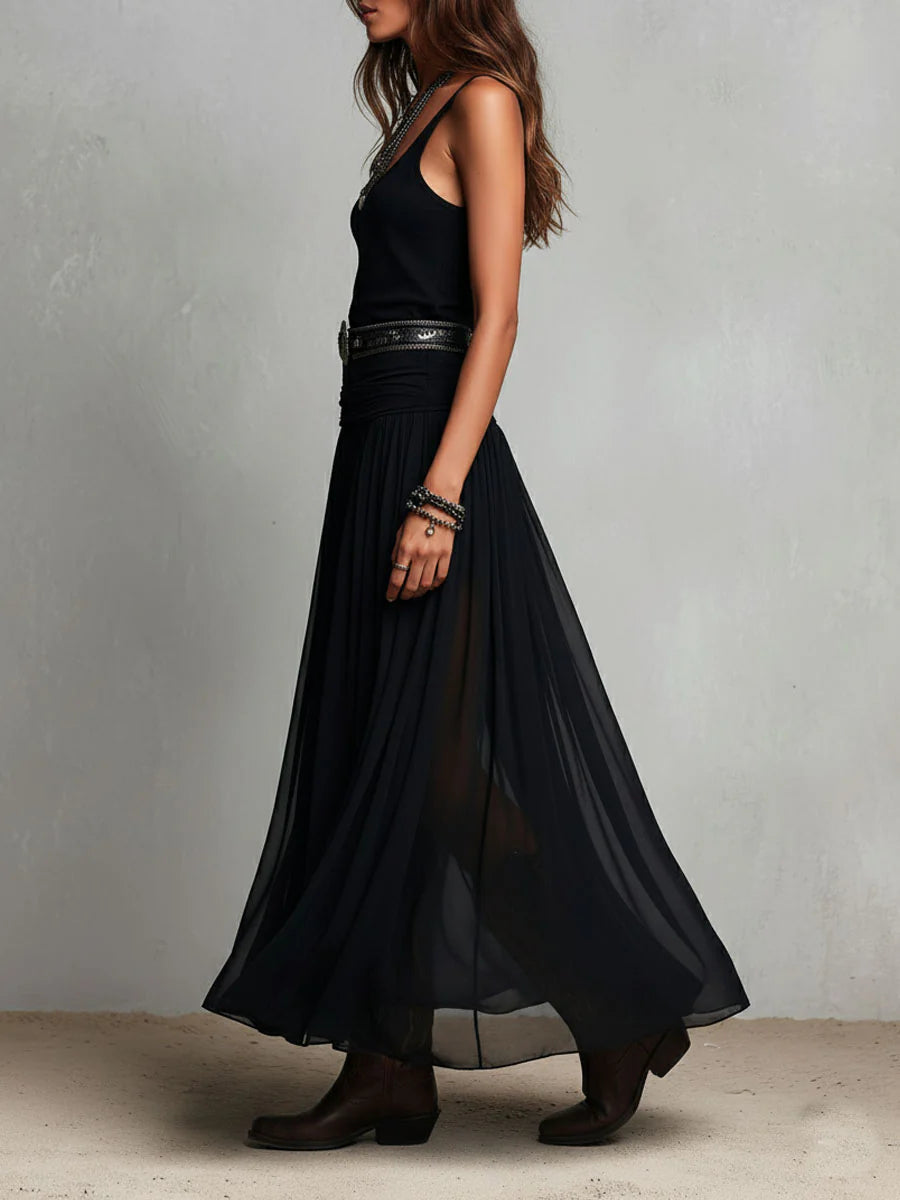 Cressina - Luftig-leichtes Maxikleid