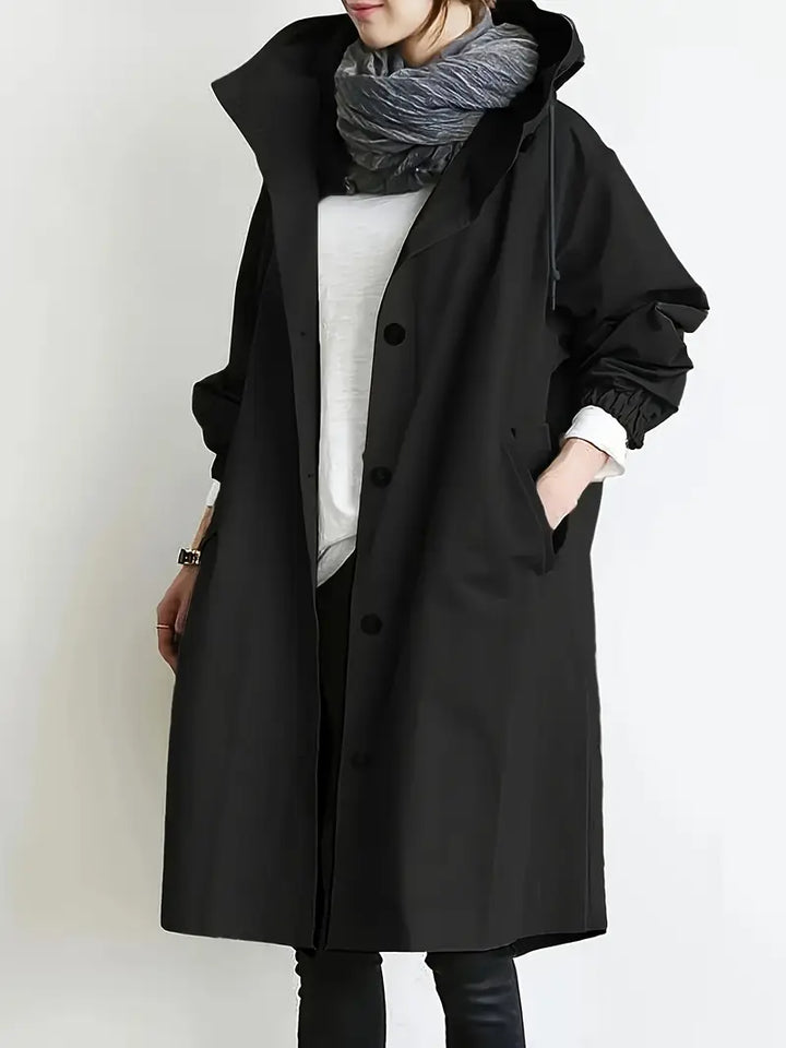 Lyonesse - Wasserabweisender Übergrosser Trenchcoat