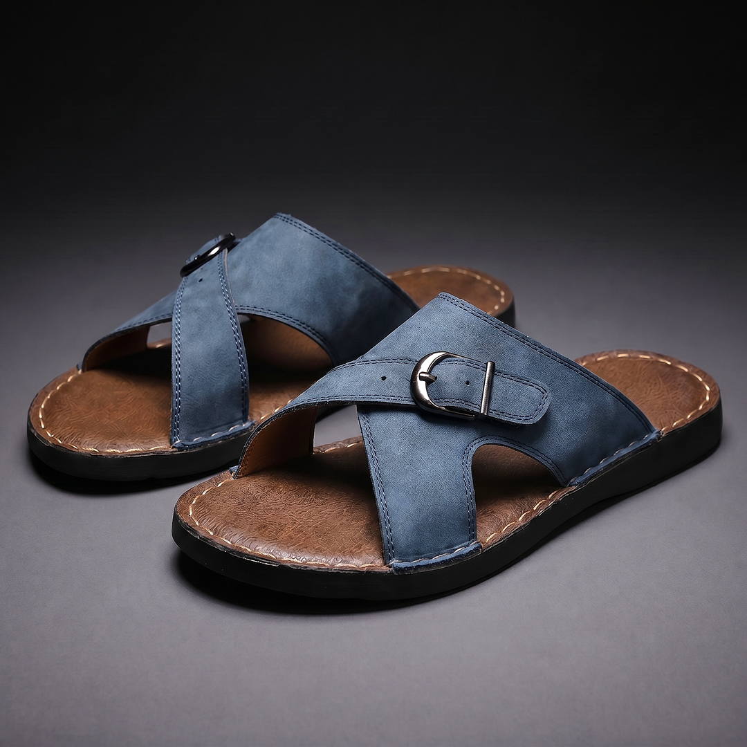 Camden - Hochwertige Kreuzriemen-Sandalen