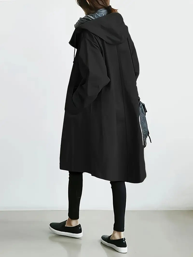 Lyonesse - Wasserabweisender Übergrosser Trenchcoat