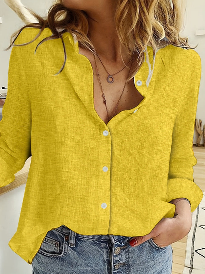 Caelia - Transparentes Langarmshirt