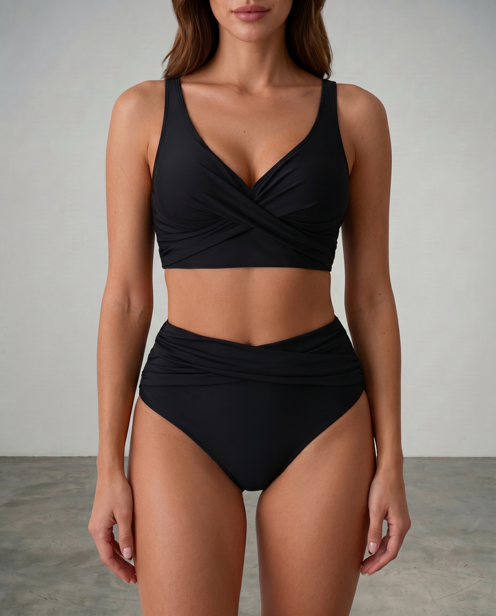 Avelyn - figurformender Wickel-Bikini