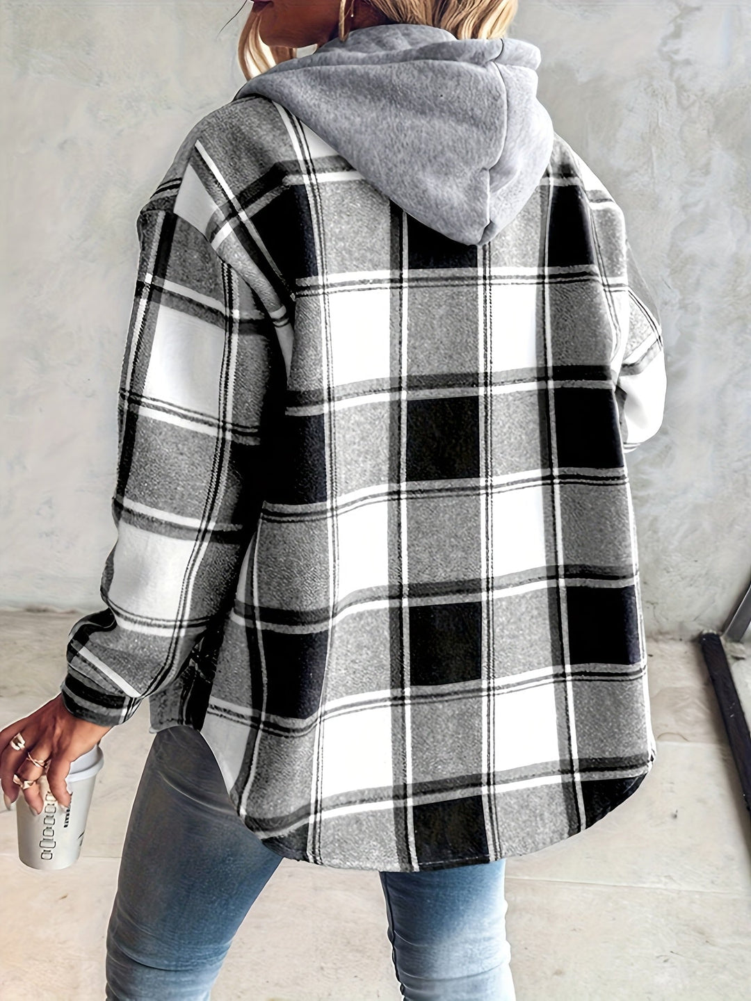 Genevessa - Softtouch-Hemdjacke mit Kapuze