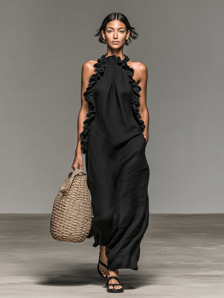 Vionessa - Softtouch-Maxikleid