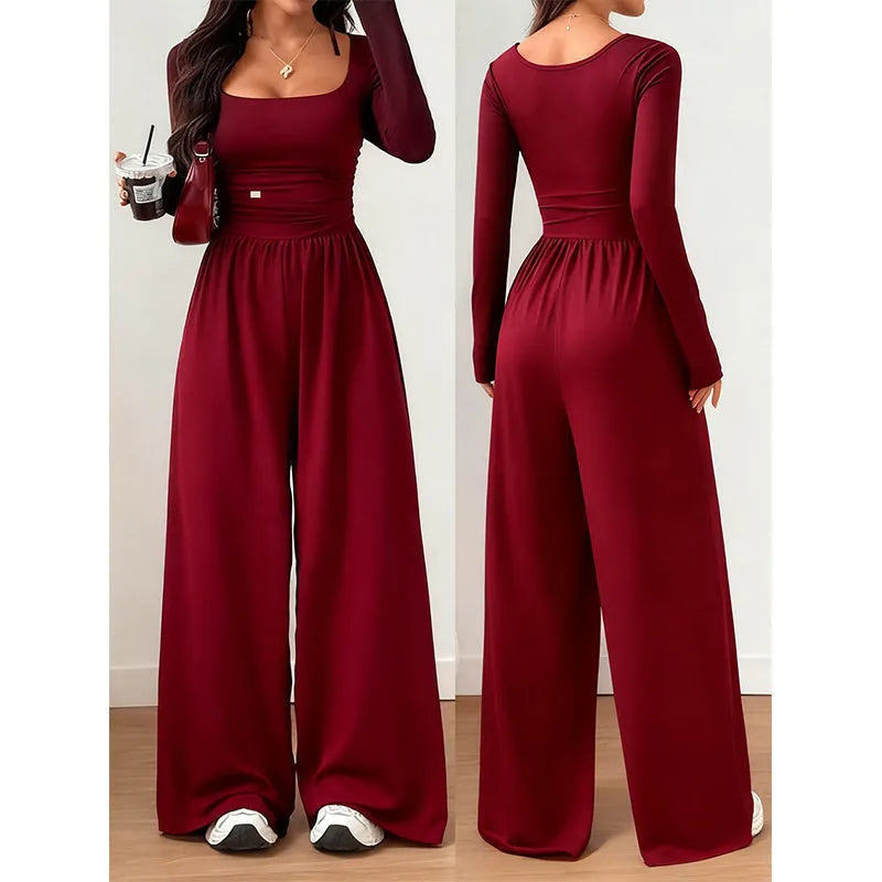 Elanisse - Jumpsuit mit weitem Bein und weichem Griff