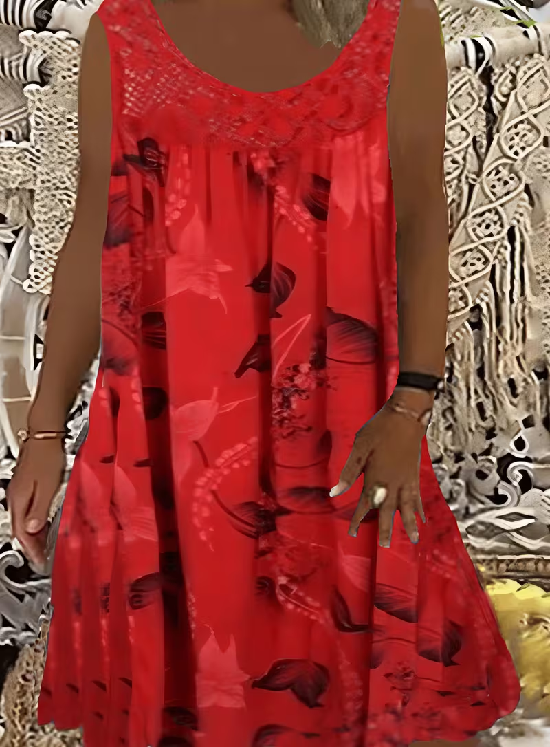 Ariadne - Elegantes Shiftkleid mit floralem Print