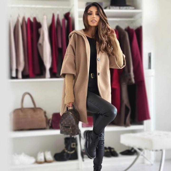 Esteliane - Legerer Cardigan mit Cape-Ärmeln