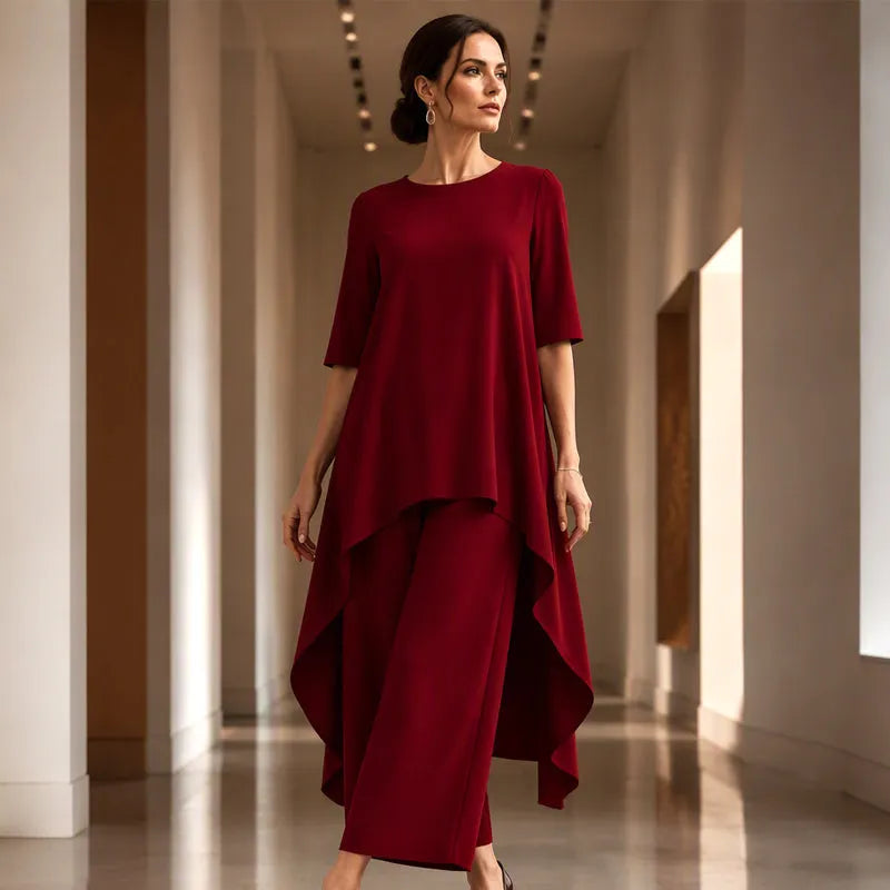 Laurivelle - Soft-Touch Maxikleid in Plus Size