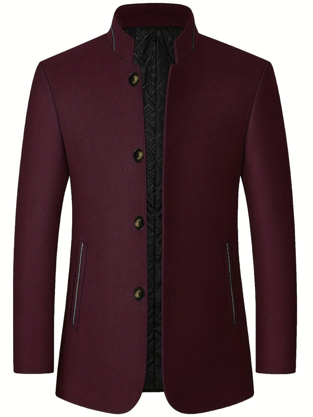 Gael - Taillierte Stehkragenjacke