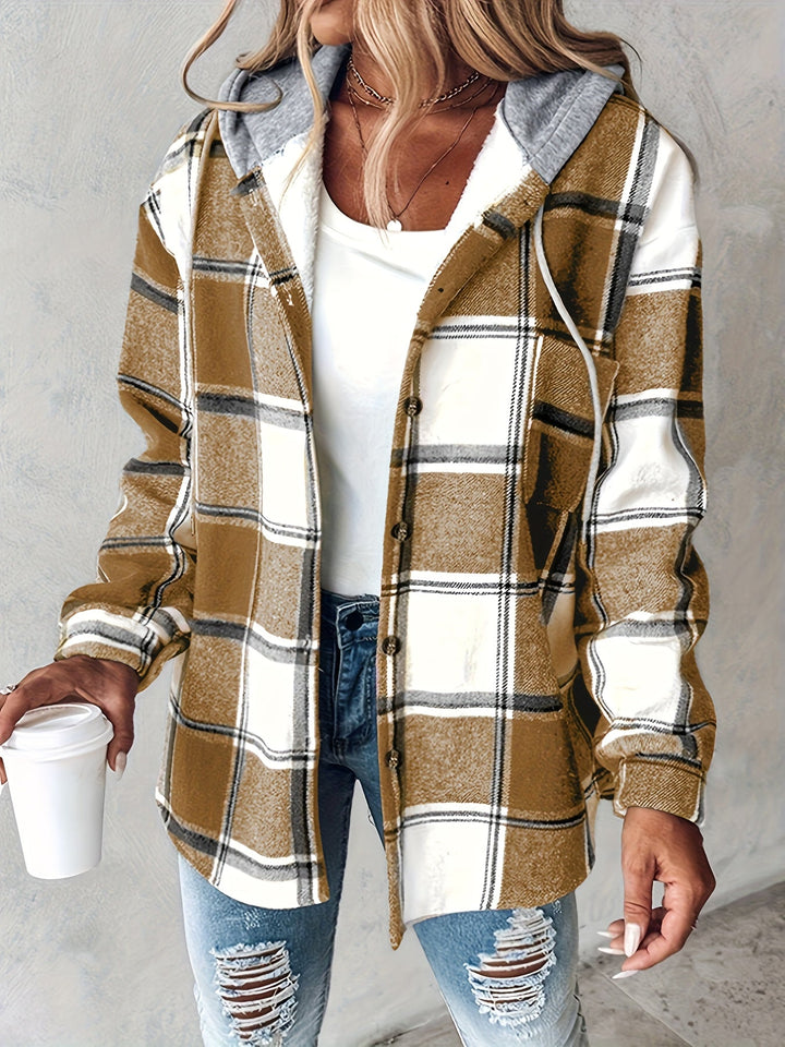 Genevessa - Softtouch-Hemdjacke mit Kapuze