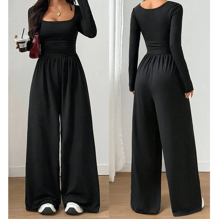Elanisse - Jumpsuit mit weitem Bein und weichem Griff