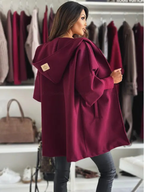 Esteliane - Legerer Cardigan mit Cape-Ärmeln