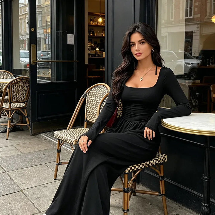 Elanisse - Jumpsuit mit weitem Bein und weichem Griff