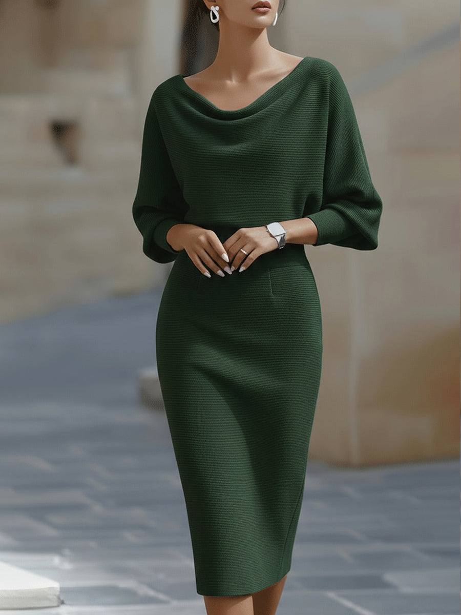 Bellisara - drapiertes Midikleid