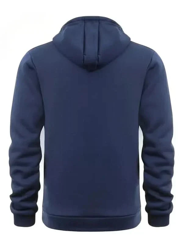 Sterling - Ultrasofter Kapuzenpullover mit halbem Reissverschluss