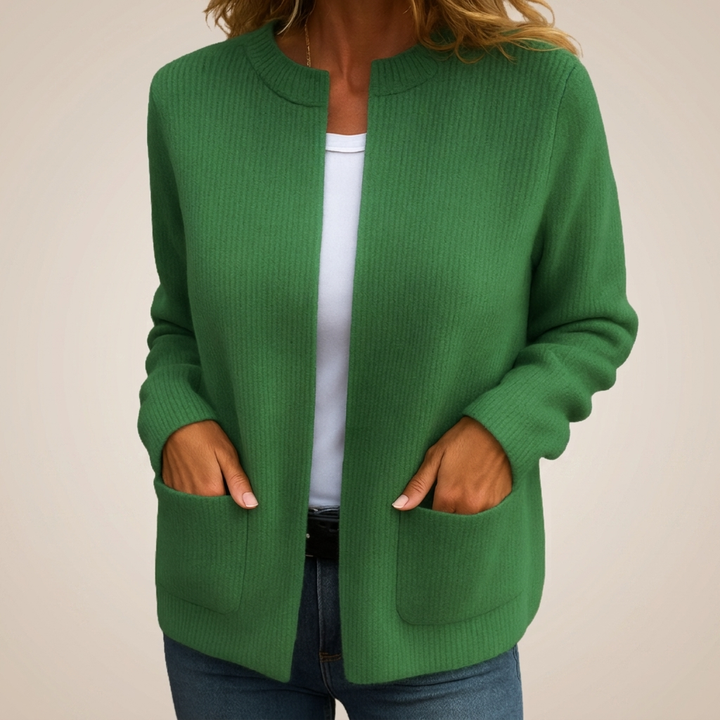 Avenelle - Lässiger Strick-Cardigan mit Taschen