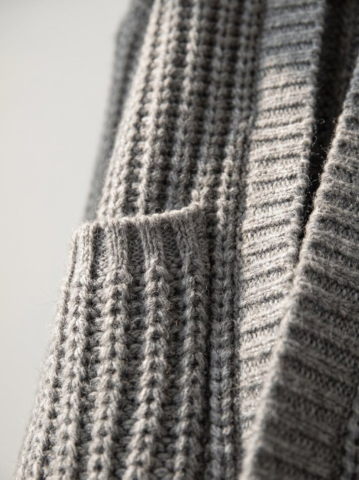 Rosalienne - Weicher Cardigan mit langen Ärmeln