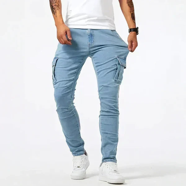 Asher - Premium-Cargo-Jeans