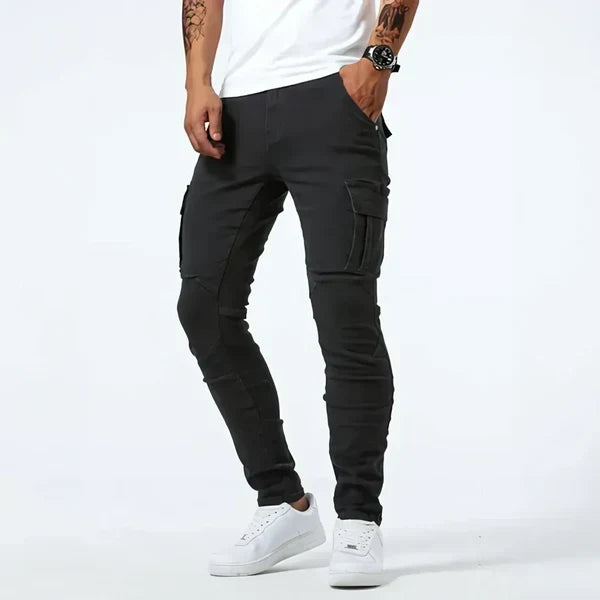 Asher - Premium-Cargo-Jeans