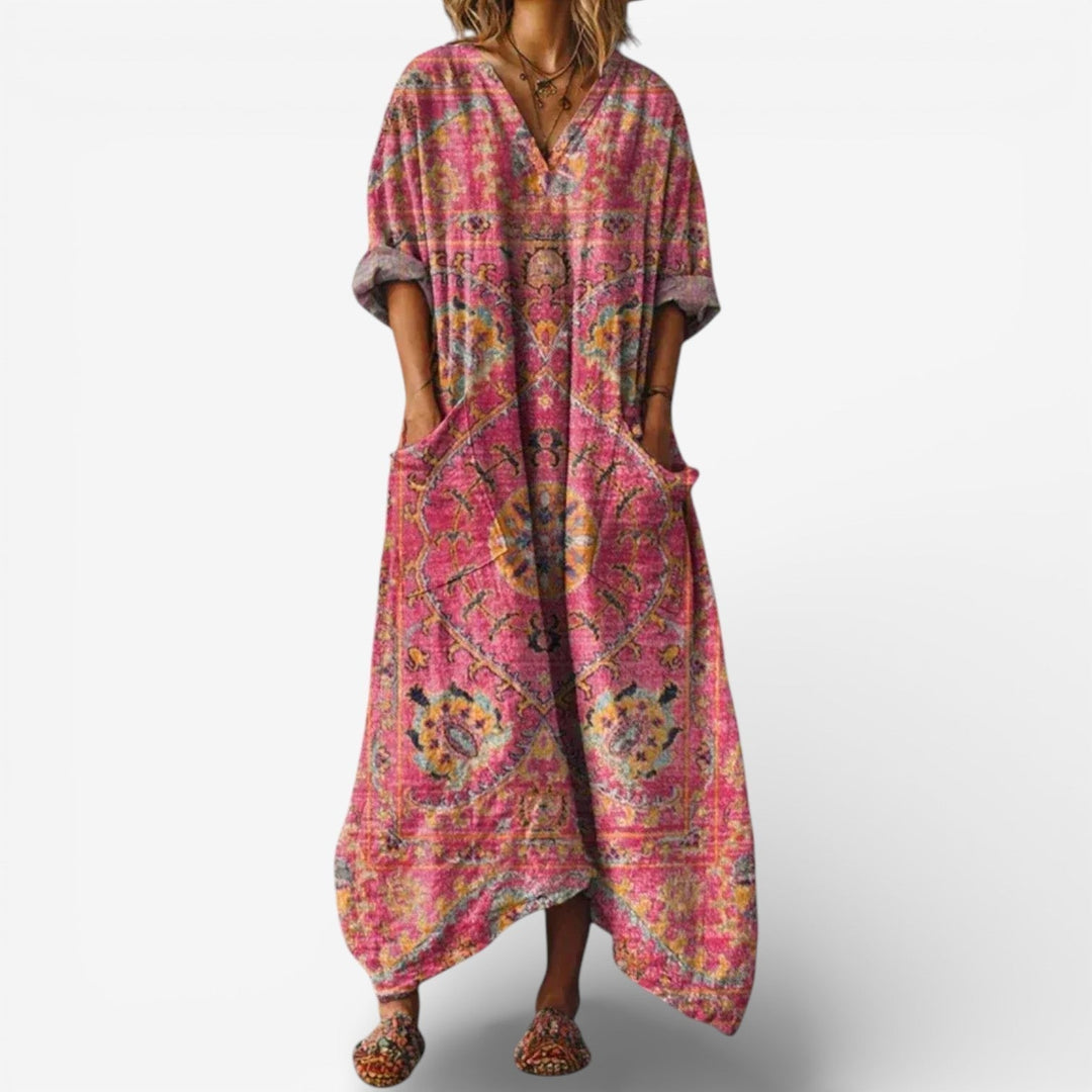 Noelisse - Kunstvolles Maxikleid