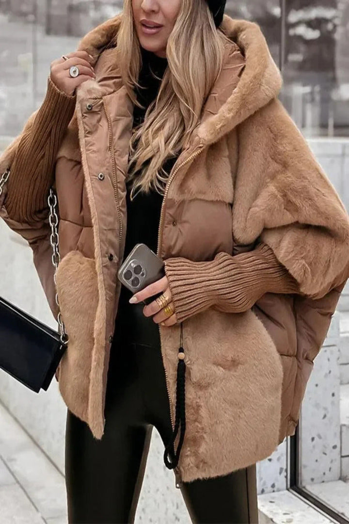 Audra - Gefütterte Winterjacke mit Kapuze
