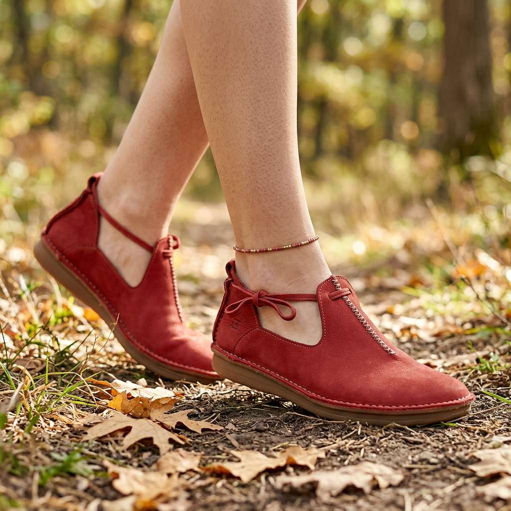 Delaina - Vintage Leder-Schnürer
