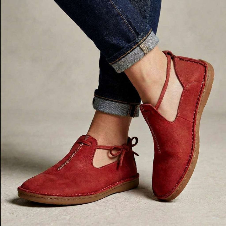 Delaina - Vintage Leder-Schnürer