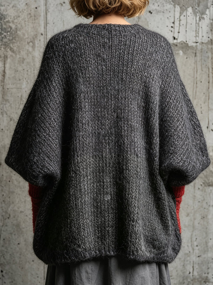 Bellorine - Strukturierte Strickjacke