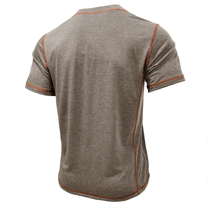 Bardwell - Weiches Henley-T-Shirt