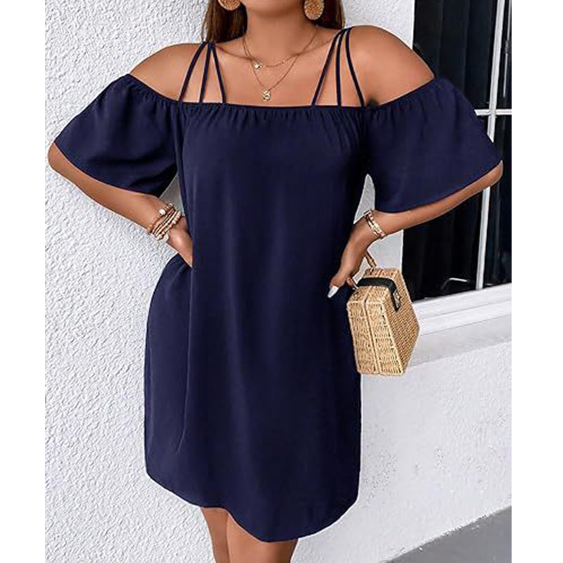 Alissia - Luftig-leichtes Carmen-Kleid