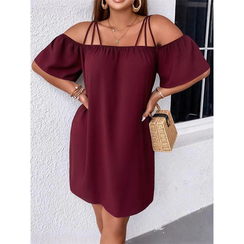 Alissia - Luftig-leichtes Carmen-Kleid