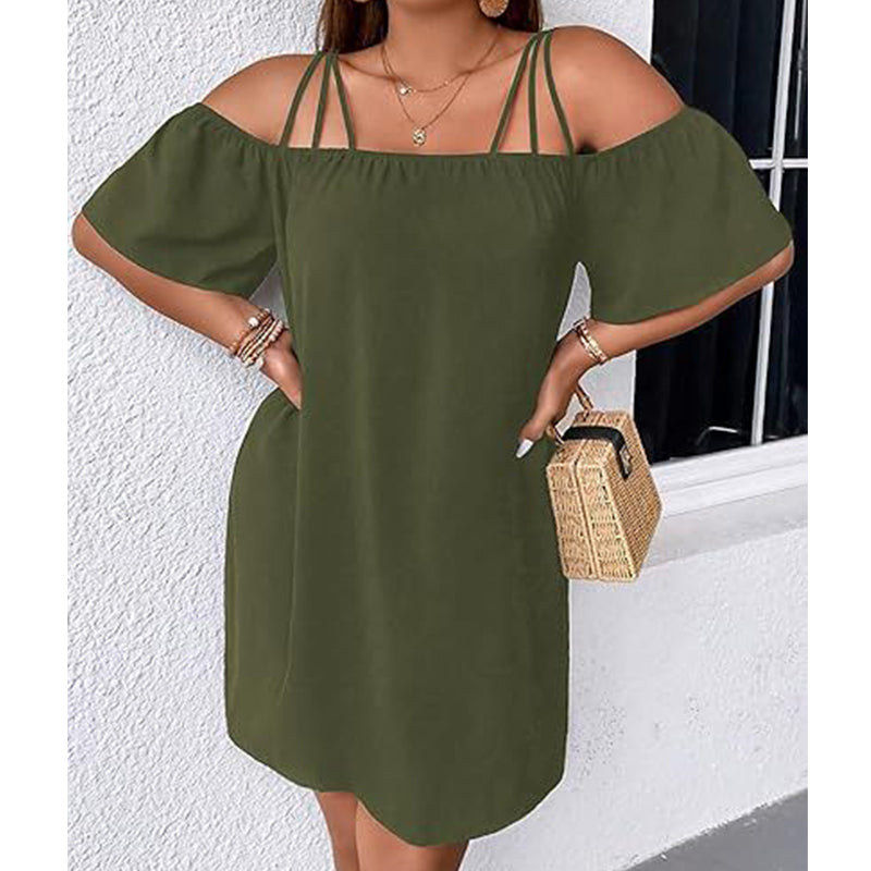Alissia - Luftig-leichtes Carmen-Kleid