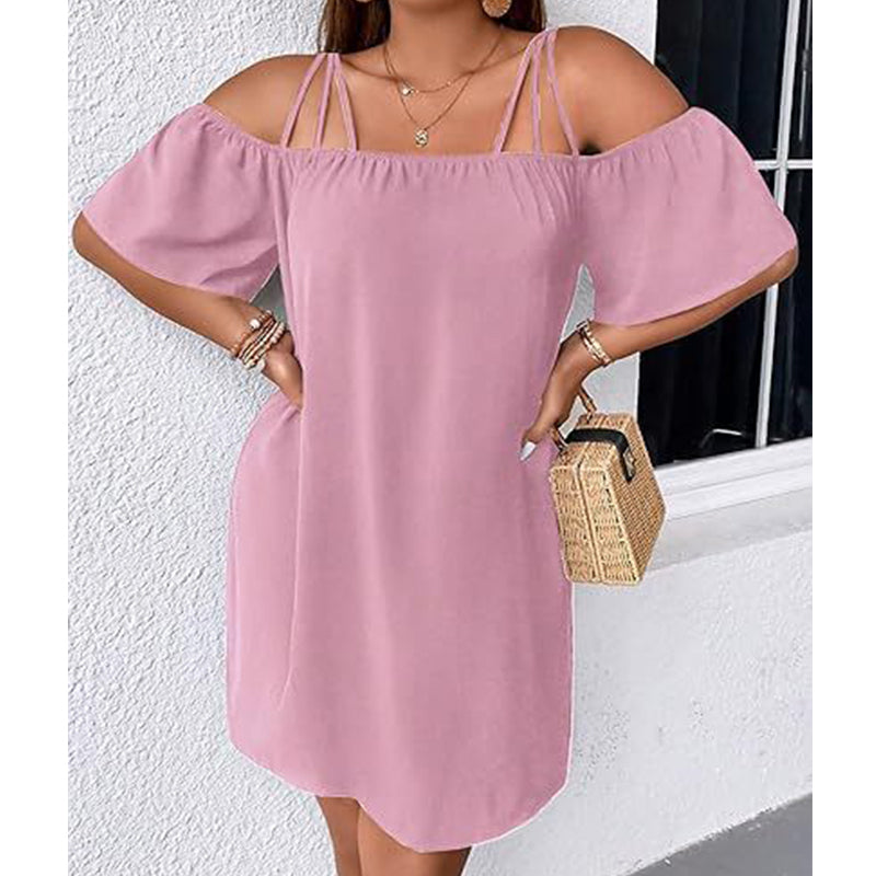 Alissia - Luftig-leichtes Carmen-Kleid