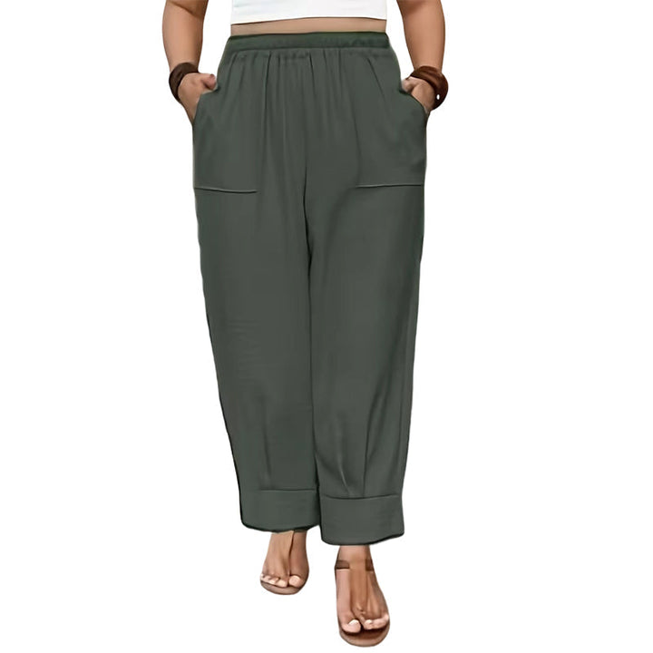 Perdita - Weit geschnittene Hose mit Soft-Touch